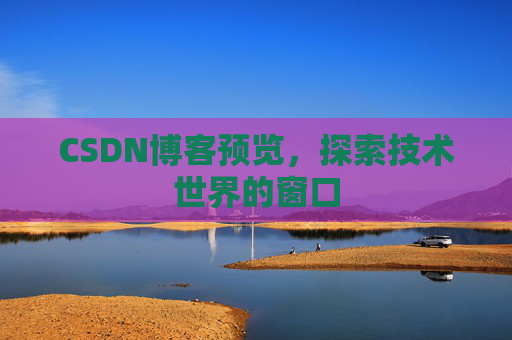 CSDN博客预览，探索技术世界的窗口
